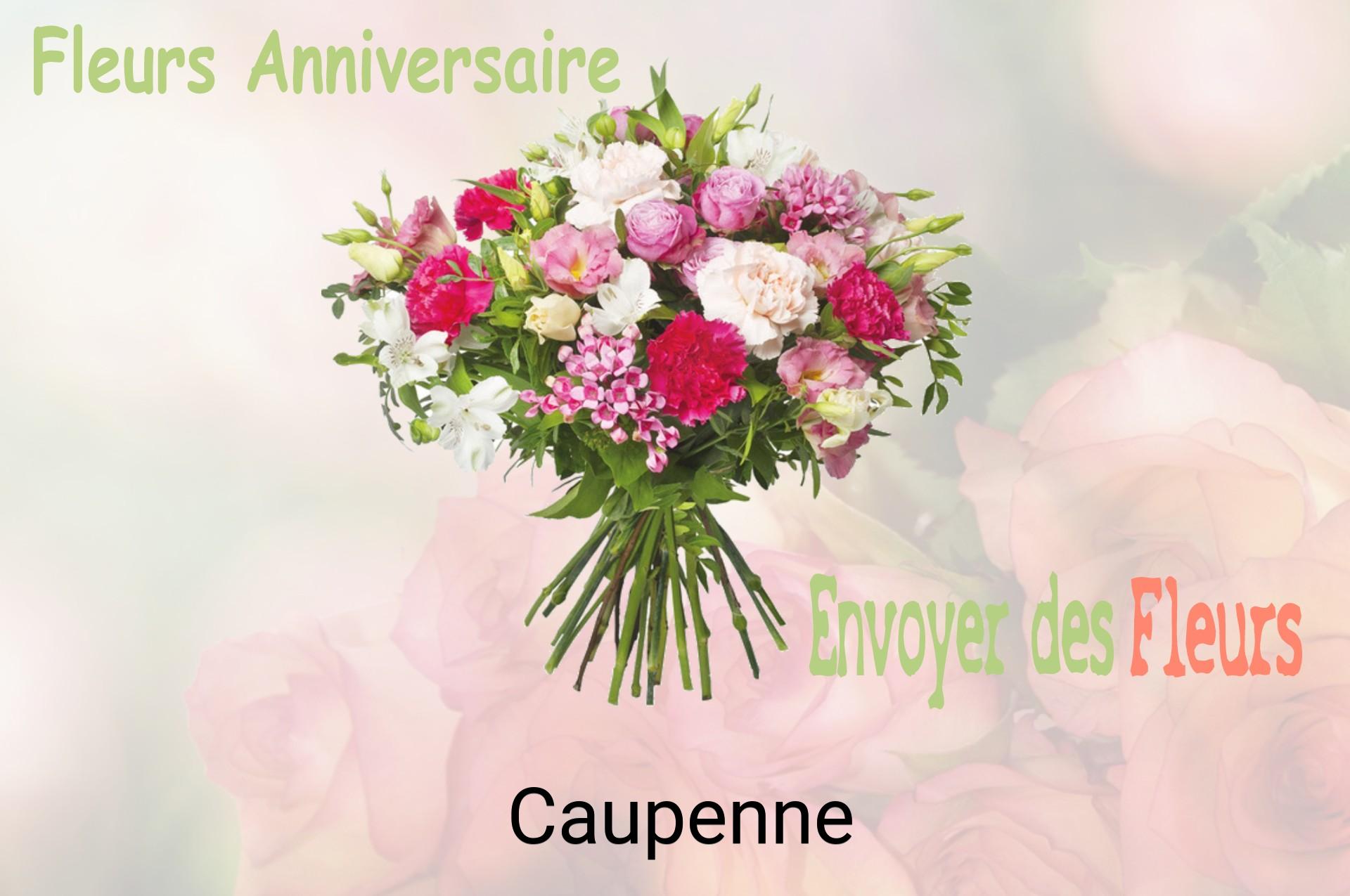 Bouquet de fleurs d’anniversaire livré à Caupenne